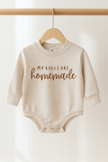 My Rolls are Homemade - Children's Long Sleeve Bubble Romper