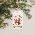 Nutcracker Holiday Gift Tag